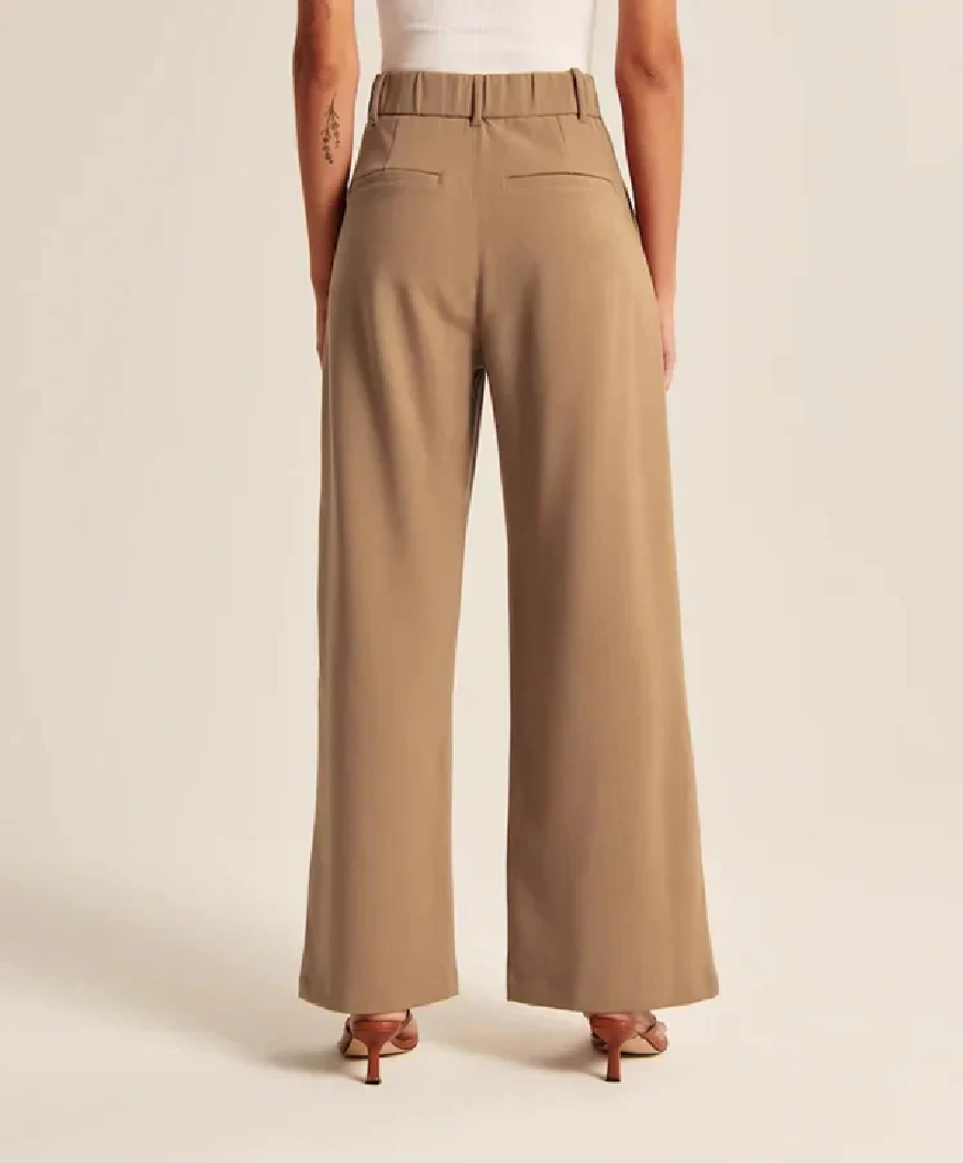 Mocha Muse Wide-Leg Pants