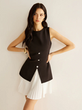 Lumière Cascade Pleated Dress
