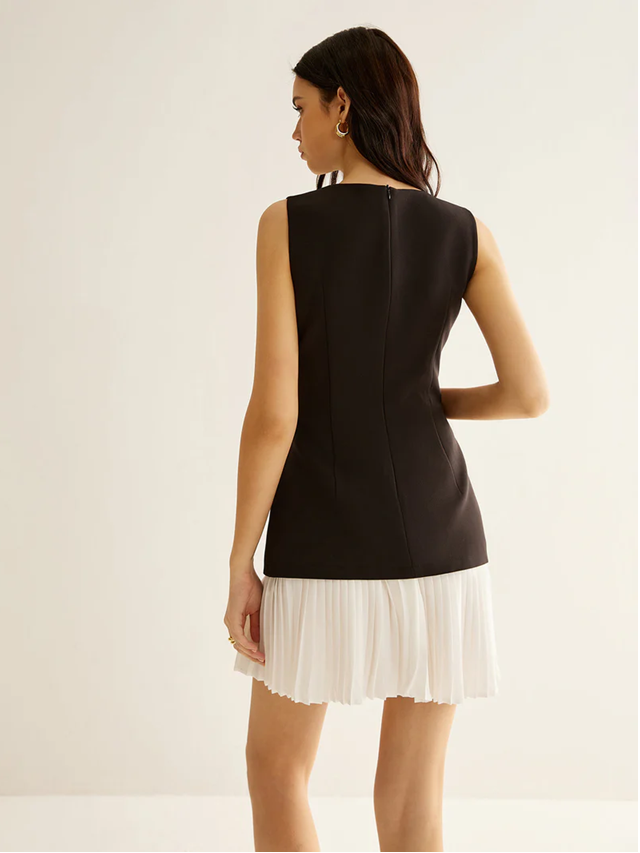 Lumière Cascade Pleated Dress